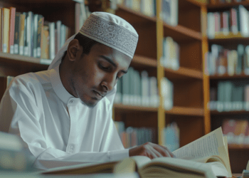 Jeune imam étudiant