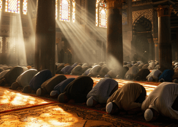 Musulmans en prière