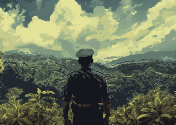 Policier au Costa Rica