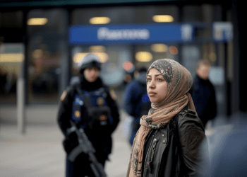 Une femme portant un hijab