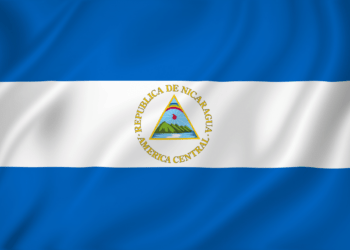Nicaragua drapeau