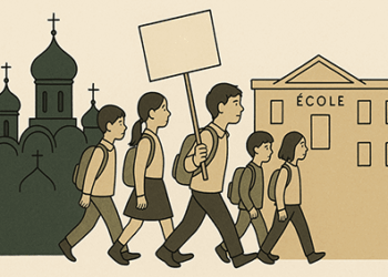 Ecole Bulgarie manifestation