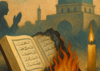 Coran brulé