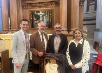 Dr-Alejandro-Sanchez-Rabbi-Dr-Jonathan-Romain-MBE-Dr-Antony-Lempert-Hifsa-Haroon-Iqbal-OBE-picture-by-Simon-Rothstein