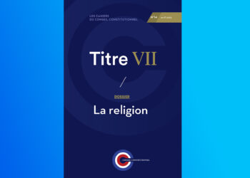 Titre VII, 14, La Religion