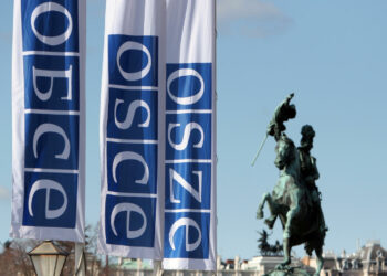 OSCE drapeaux