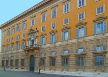 Le palais du Saint-Office, siège du Dicastère pour la doctrine de la foi, à Rome.